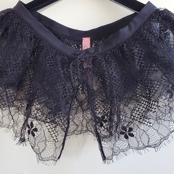NEW AGENT PROVOCATEUR ELSEY LACE & MESH LINGERIE BLACK SKIRT SIZE 3 AP (MEDIUM) - Picture 11 of 16
